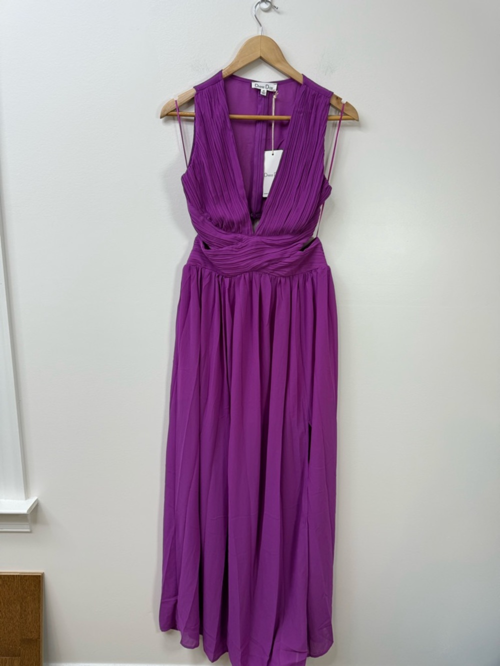 Sleeveless Juniors Prom Dresses Long Ruched Chiffon formal size M - Picture 2 of 12